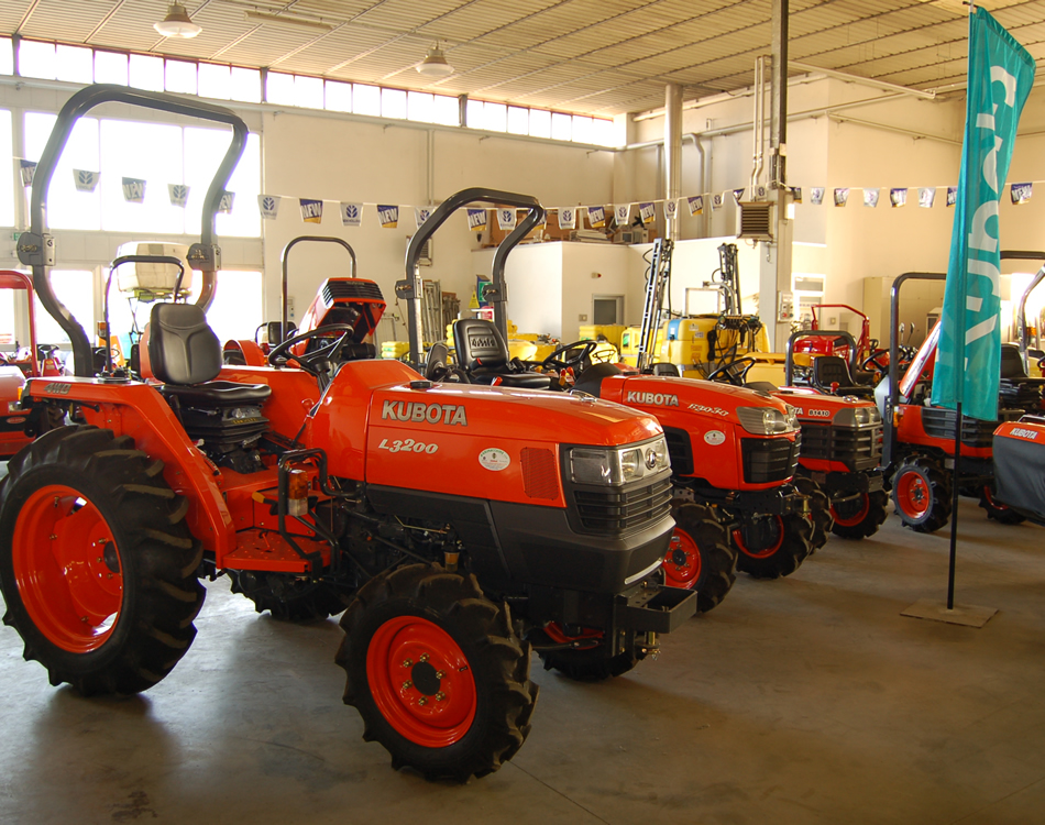 Trattorini rasaerba per il verde pubblico Kubota